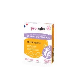 PROP GOMMES DE PROPOLIS Miel & Réglisse 45g