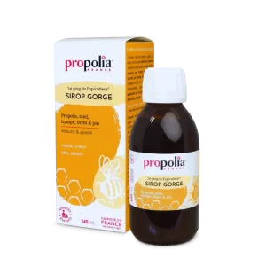 PROP SIROP GORGE Propolis Miel 9 extraits de plantes 145ml