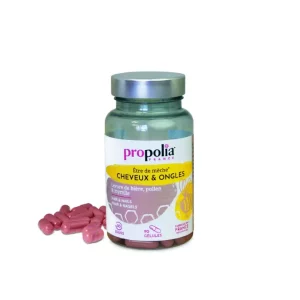 PROP CHEVEUX ET ONGLES Gélules - Levure de bière, Myrtilles & Pollen