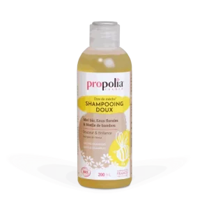 PROP SHAMPOING DOUX Miel Bio, Eaux Florales & Bambou