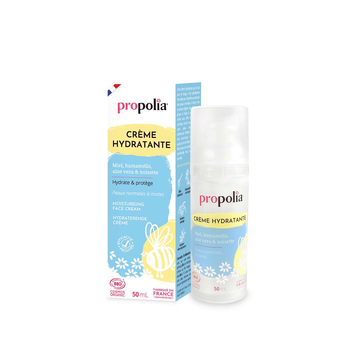 PROP CREME HYDRATANTE Peau normale à mixte 50ml