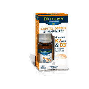 DIET VITAMINES NATURELLES D3+K2 MK7 15ml