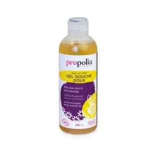 PROP GEL DOUCHE DOUX Miel Aloé vera Lait d'Amandes