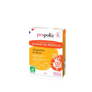 PROP GOMMES PROPOLIS BIO Gingembre Citron 45g