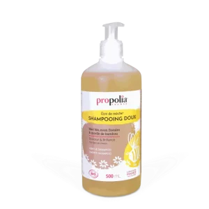 PROP SHAMPOING DOUX Miel Bio, Eaux Florales & Bambou Format ECO