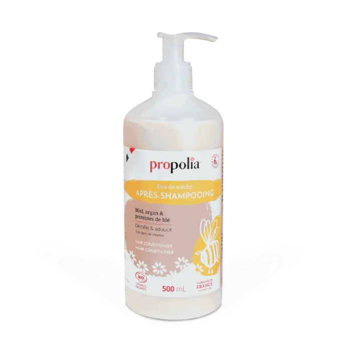 PROP APRES-SHAMPOING Miel Argan Protéines de blé FORMAT ECO
