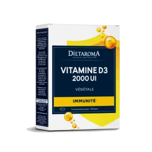 DIET VITAMINE D3 VEGETALE 2000 UI