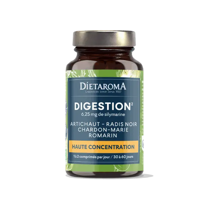 DIET PHYTO DIGESTION (artichaut, radis noir, chardon marie, romarin)