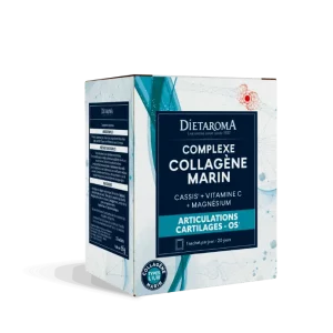 DIET COMPLEXE COLLAGENE MARIN Cassis Vitamine C et Magnésium New