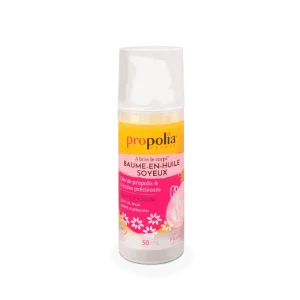 PROP BAUME EN HUILE SOYEUX CORPS Cire de propolis & 5 huiles précieuses