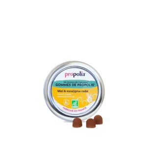 PROP GOMMES PROPOLIS Miel & Eucalyptus radié BIO