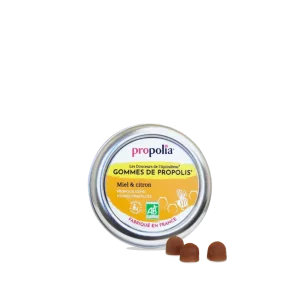 PROP GOMMES DE PROPOLIS BIO Miel & Citron