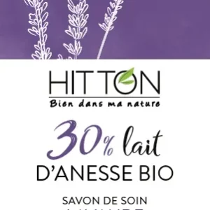 Savon 30% Lait d'ânesse  - Lavande
