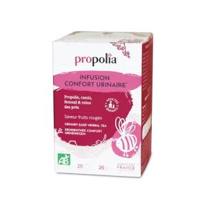 PROP INFUSION CONFORT URINAIRE Propolis, Cassis, Fenouil & Reine des Prés