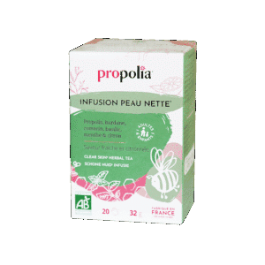 PROP INFUSION PEAU NETTE Propolis, Bardane, Romarin, Basilic, Menthe & Citron