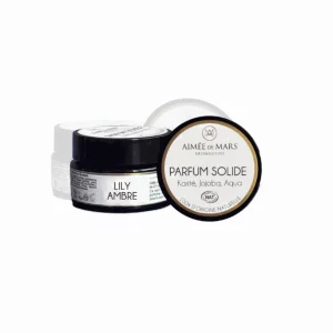 AIMEE - LILY AMBRE - Parfum solide 15g